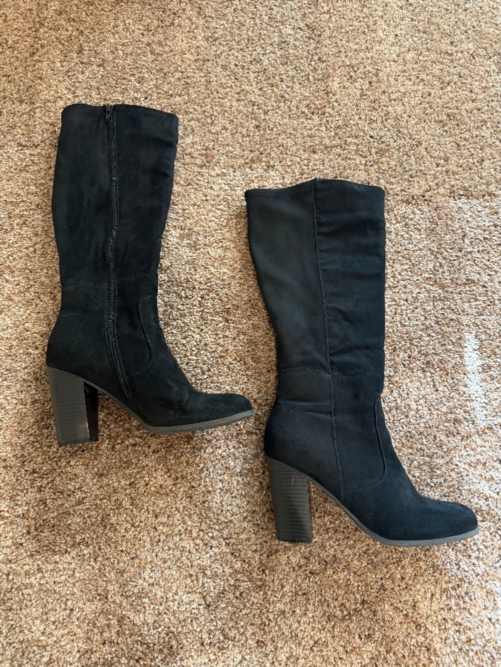Black boots
